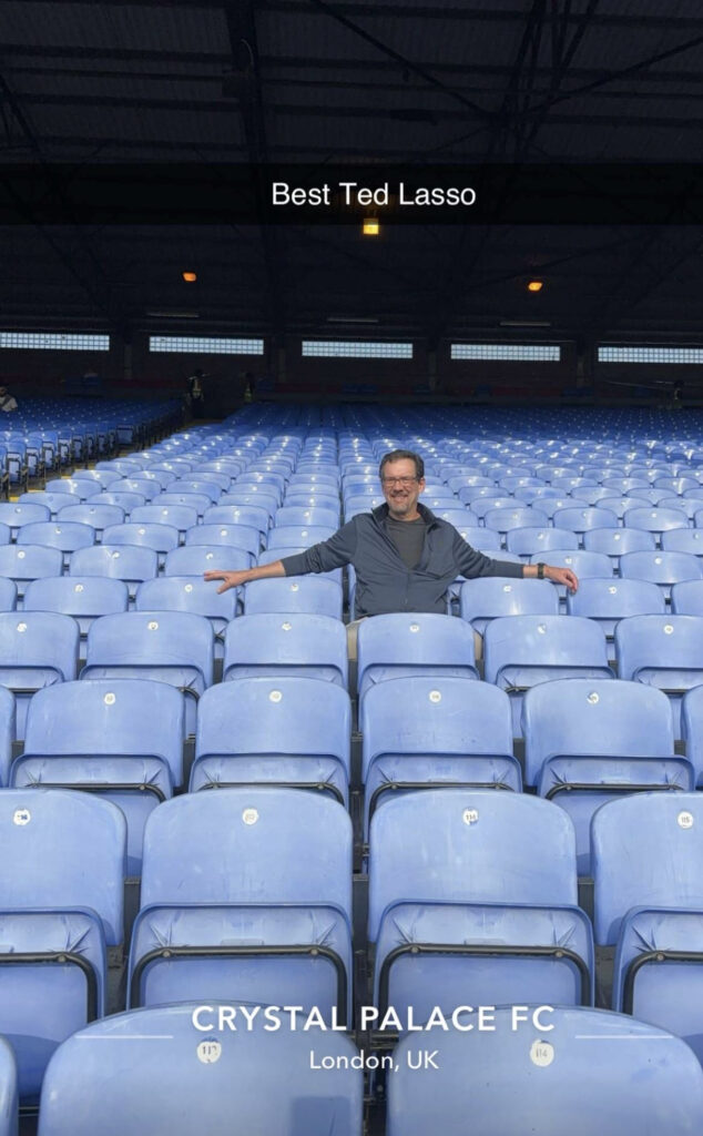 Brad Cleveland at Selhurst Park